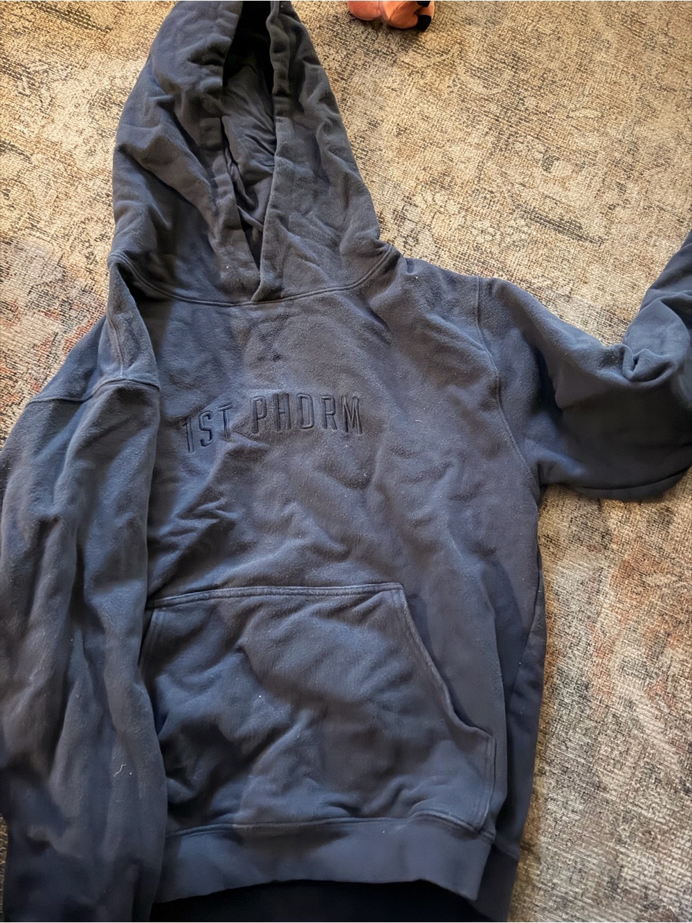 1st Phorm Women's Navy Hooded Sweatshirt
